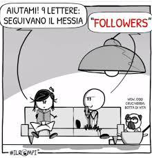 Aiutami! 9 lettere: seguivano il Messia... 'FOLLOWERS'